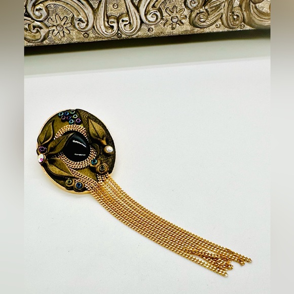 Vintage Brooch Pendant by luxury designer Marena - Picture 4 of 14